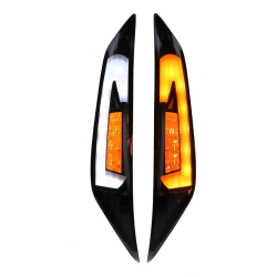 Power1 LED Matrix Knipperlichtset Voorzijde Piaggio Zip 2000 | Smoke