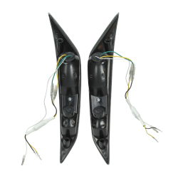 Knipperlichtset Voorzijde DMP LED Tube Smoke | Piaggio Zip 2000