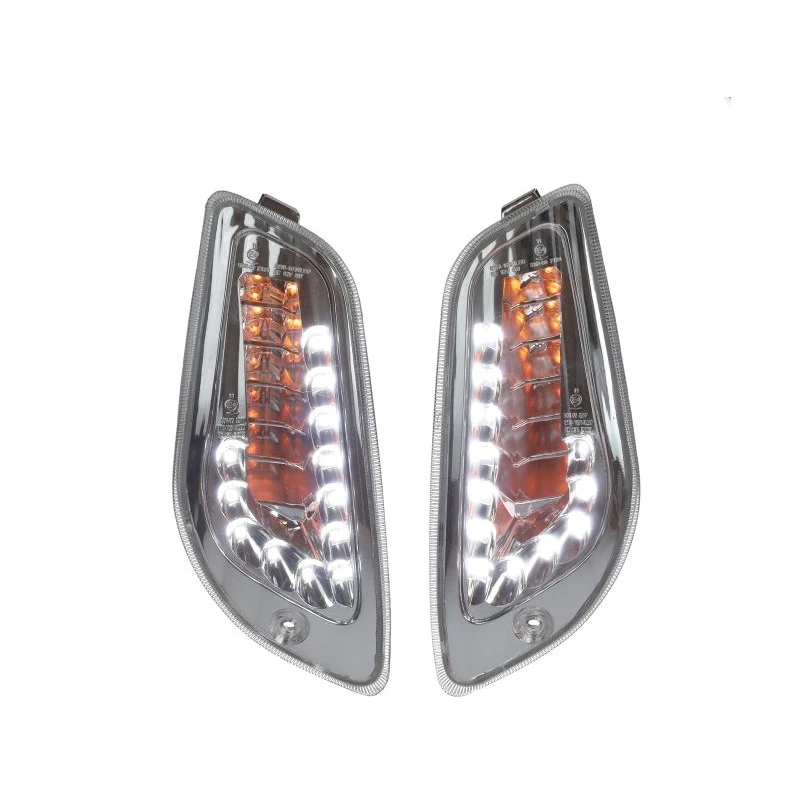 Knipperlichtset Voorzijde Power1 LED Audi Look Dagrijverlichting | Vespa LX / LXV / S