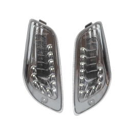 Knipperlichtset Voorzijde Power1 LED Audi Look Dagrijverlichting | Vespa LX / LXV / S