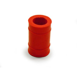 Uitlaat rubber - bevestiging demper - 22mm Rood