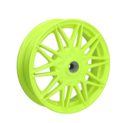 Velgenset Zip Fluo Geel Oversize Fast-Arrow (Incl. montagematerialen + verlengde vorkpoten)