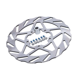 Velgenset Zip Fluo Geel Oversize Fast-Arrow (Incl. montagematerialen + verlengde vorkpoten)