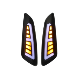 Knipperlichtset Voorzijde Power1 LED Sport Tube Smoke Vespa Primavera / Sprint