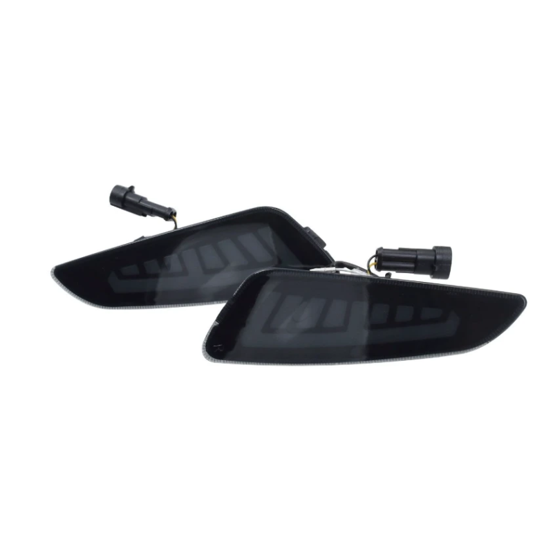 Knipperlichtset Voorzijde Power1 LED Sport Tube Smoke Vespa Primavera / Sprint