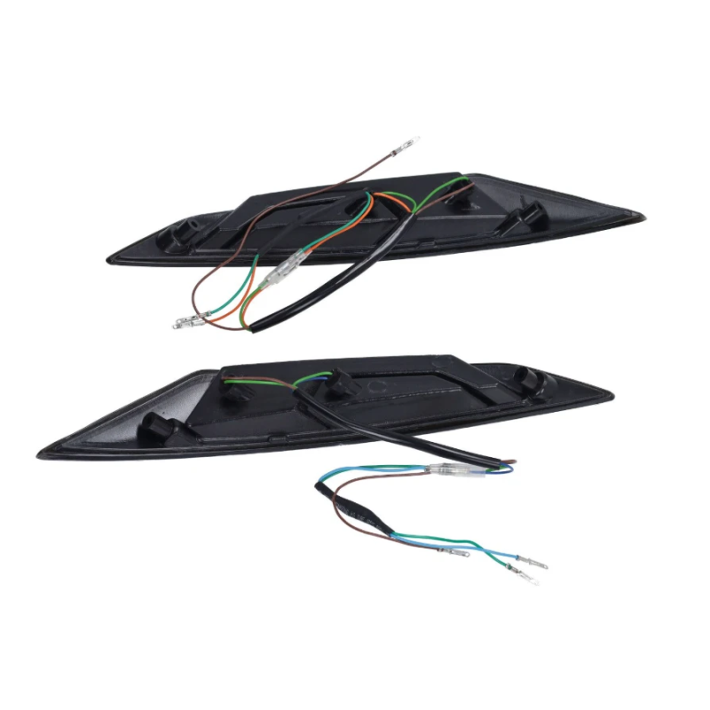 Knipperlichtset Voor LED Sport Piaggio Zip2000 – Smoke – DMP Evo‑1