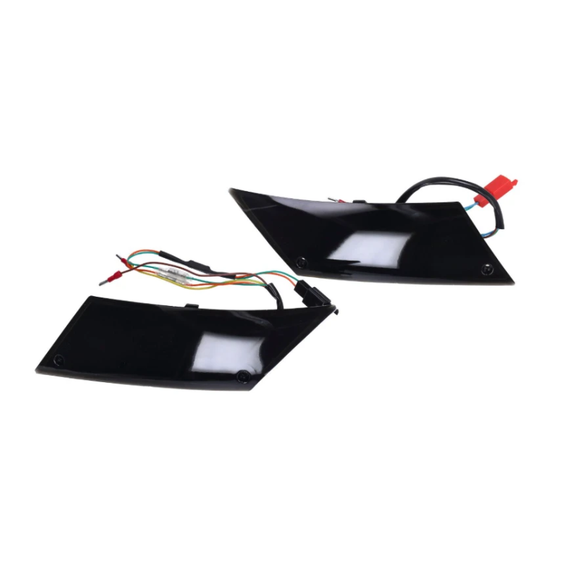 Knipperlichtset Achter LED Sport Piaggio Zip2000 – Smoke – DMP Evo‑1