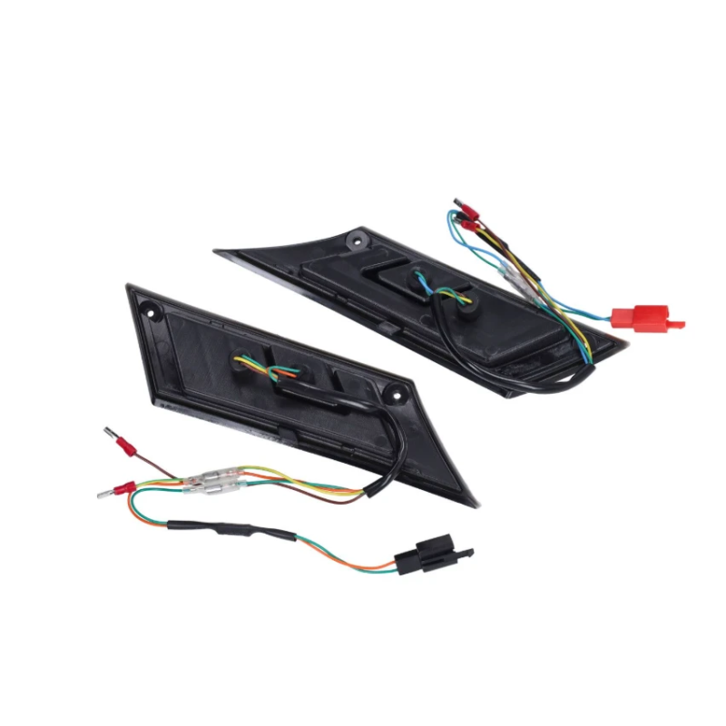 Knipperlichtset Achter LED Sport Piaggio Zip2000 – Smoke – DMP Evo‑1