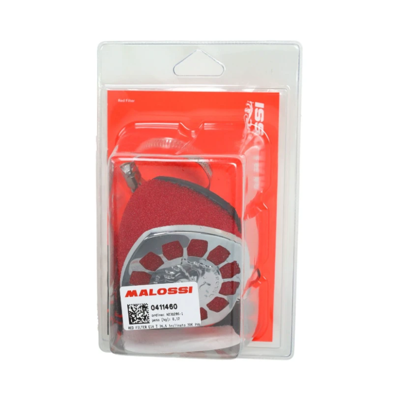 Malossi Luchtfilter E14 Schuin 35.5mm