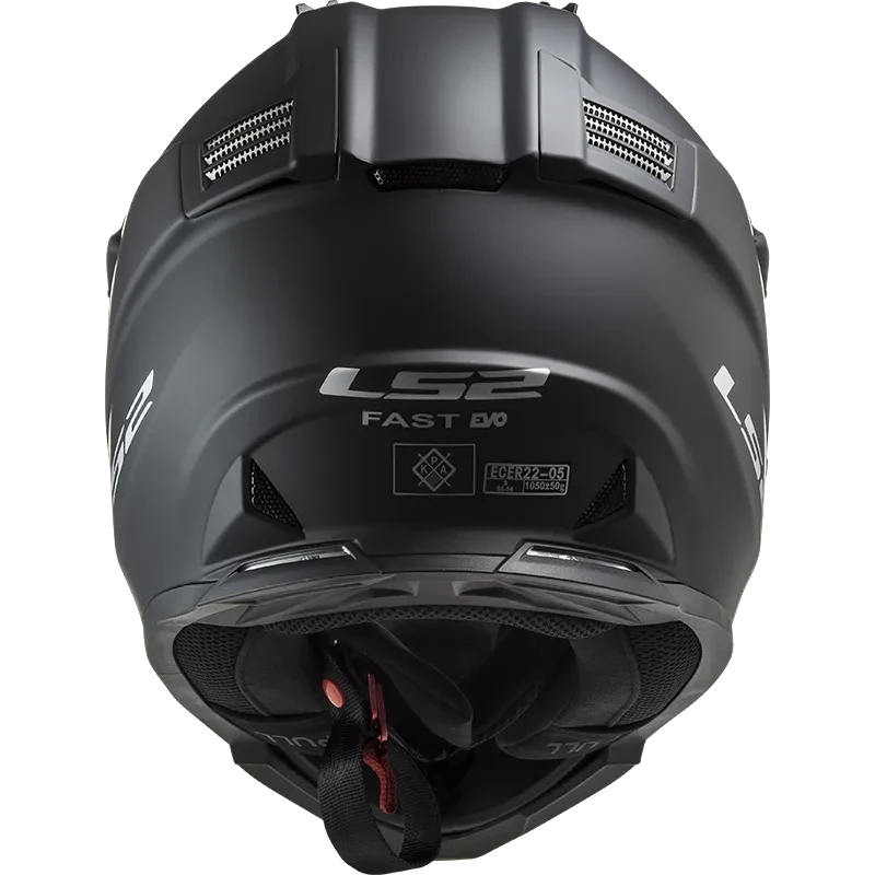 LS2 Fast II Solid MX708 Crosshelm – Mat Zwart