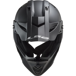 LS2 Fast II Solid MX708 Crosshelm – Mat Zwart