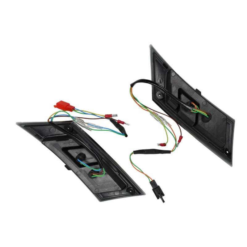 DMP LED Knipperlichtset Achter Piaggio Zip 2000 – Smoke Audi Look met Dagrijverlichting