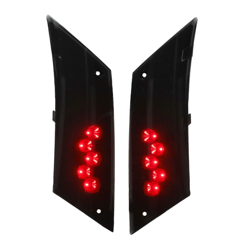 DMP LED Knipperlichtset Achter Piaggio Zip 2000 – Smoke Audi Look met Dagrijverlichting