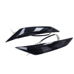 DMP LED Knipperlichtset Sport‑1 Voor Piaggio Zip 2000 – Smoke met Dagrijverlichting