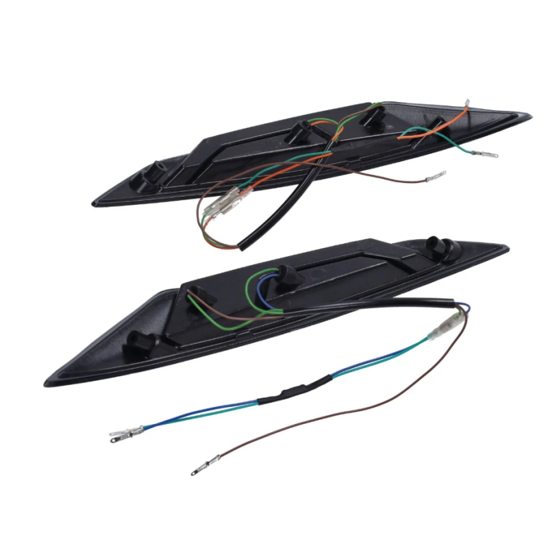 DMP LED Knipperlichtset Sport‑1 Voor Piaggio Zip 2000 – Smoke met Dagrijverlichting