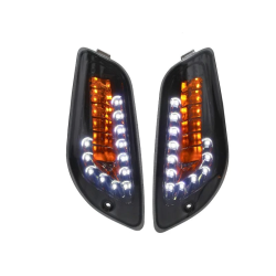Power1 LED Knipperlichtset Voor Vespa LX / LXV / S – Smoke Audi Look met Dagrijverlichting