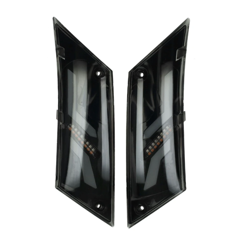 Power1 LED Knipperlichtset Achter SP‑1 Matrix – Piaggio Zip 2000 Smoke met Weglopend Effect