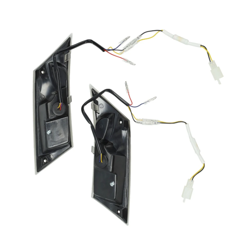 Power1 LED Knipperlichtset Achter SP‑1 Matrix – Piaggio Zip 2000 Smoke met Weglopend Effect