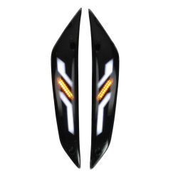 Power1 LED Knipperlichtset Voor SP‑1 Matrix – Piaggio Zip 2000 Smoke met Weglopend Effect