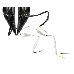 Power1 LED Knipperlichtset Voor SP‑1 Matrix – Piaggio Zip 2000 Smoke met Weglopend Effect