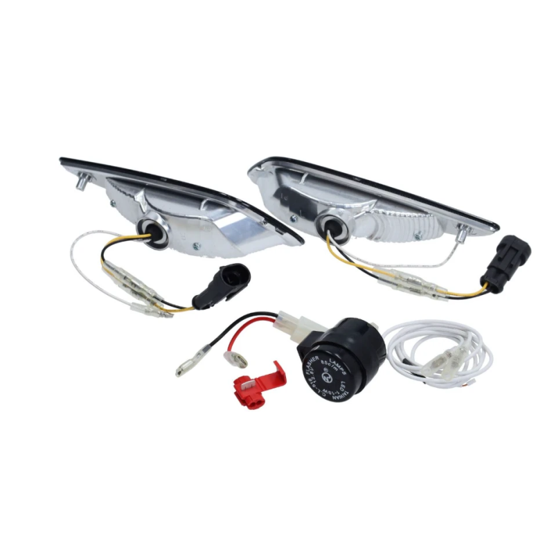 Power1 LED Knipperlichten Voor Vespa Primavera / Sprint – Smoke Tube DRL