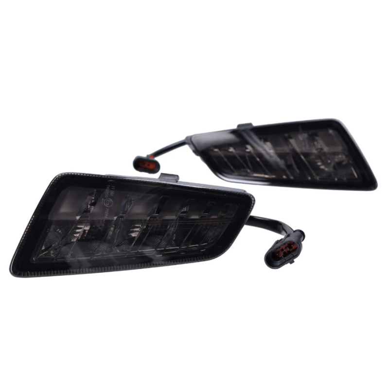 Power1 LED Knipperlichtset Voor + Achter Vespa GTS / GTV vanaf 2023 – Smoke Keyless E‑keur