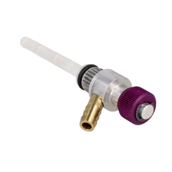 Malossi Benzinekraan met Draaiknop – Universeel 15mm voor 2-Takt Scooters