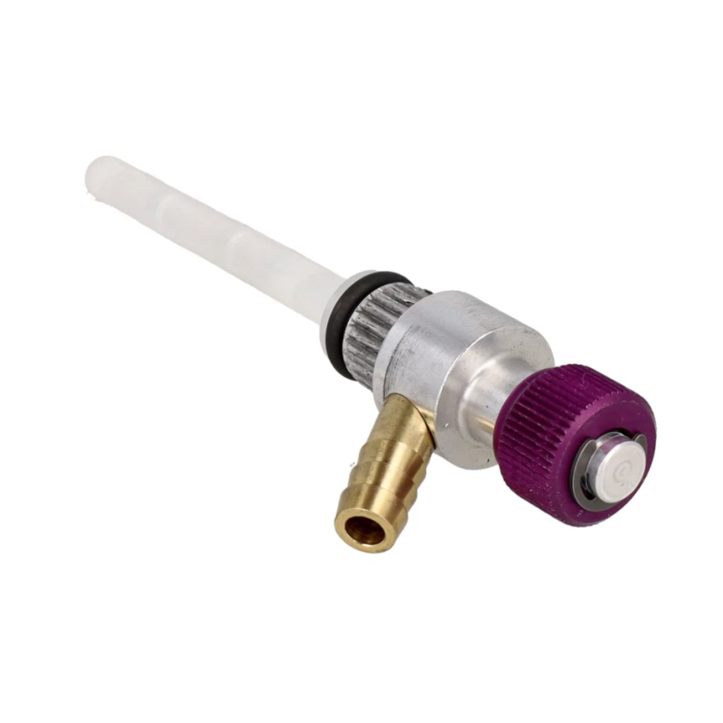 Malossi Benzinekraan met Draaiknop – Universeel 15mm voor 2-Takt Scooters