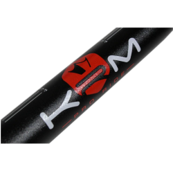 KRM Fatbar Stuur Zwart/Rood 28MM – Voor Schakelbrommers