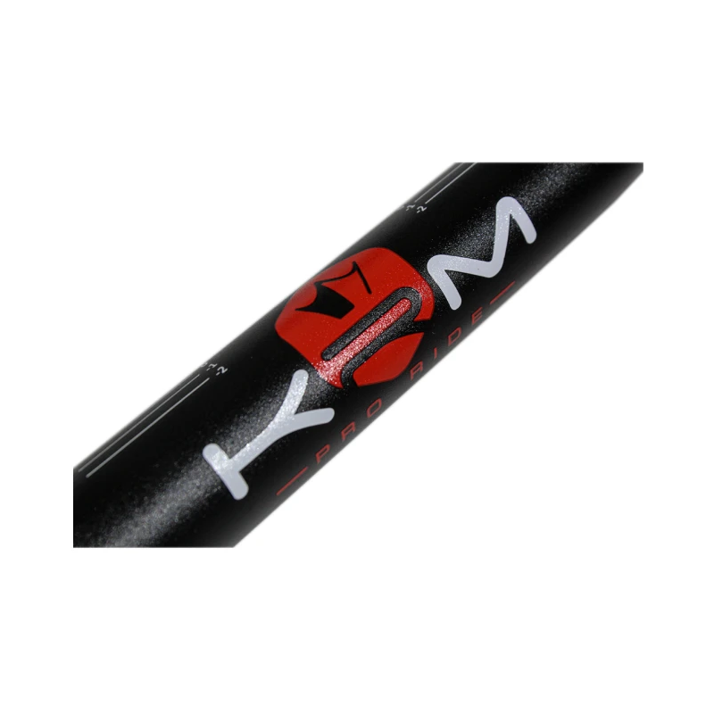 KRM Fatbar Stuur Zwart/Rood 28MM – Voor Schakelbrommers