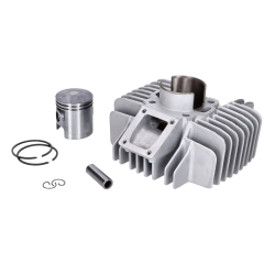 Cilinderset DMP Tomos A3 / A35 65cc 44mm – Aluminium Nicasil – Inclusief Zuiger