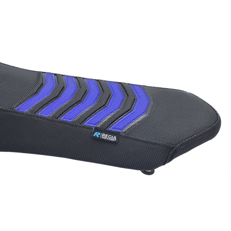 Zadel Compleet met Regia Buddydek Zwart / Blauw – Rieju MRT (vanaf 2010)