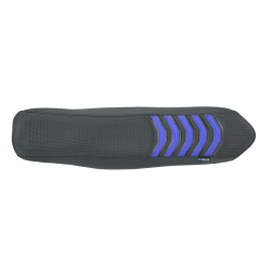 Zadel Compleet met Regia Buddydek Zwart / Blauw – Rieju MRT (vanaf 2010)