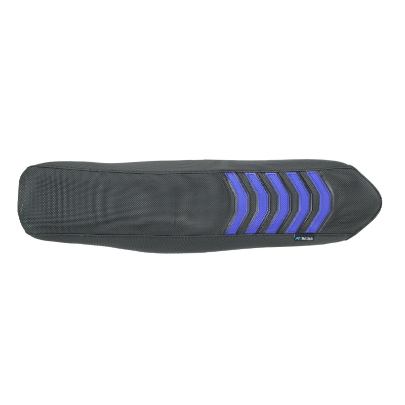 Zadel Compleet met Regia Buddydek Zwart / Blauw – Rieju MRT (vanaf 2010)