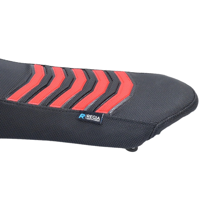 Zadel Compleet met Regia Buddydek Zwart / Rood – Rieju MRT (vanaf 2010)