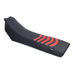 Zadel Compleet met Regia Buddydek Zwart / Rood – Derbi Senda X-Race / X-Treme & Gilera SMT / RCR