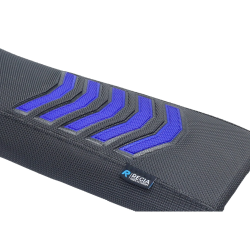 Zadel Compleet met Regia Buddydek Zwart / Blauw – Derbi Senda X-Race / X-Treme