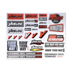 Stickerset Yasuni 35 X 45 CM