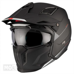 Helm MT Streetfighter Stripe SV Mat Zwart