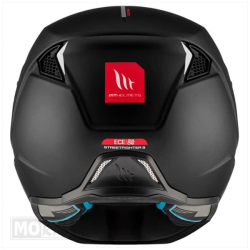 Helm MT Streetfighter Stripe SV Mat Zwart