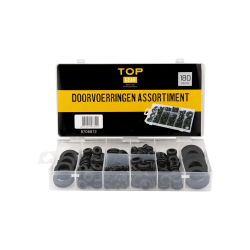Assortiment Doorvoer Rubbers 180-Delig