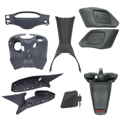 Gilera Runner Binnenkappenset 9-delig Zwart (50/125/180 2T)