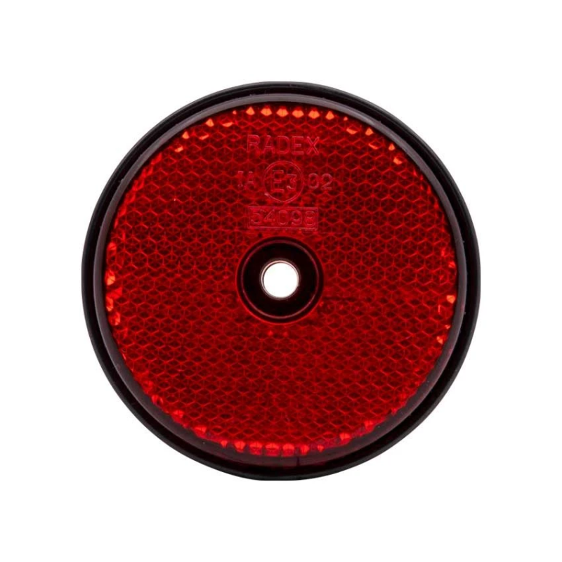Reflector Universeel Rood Rond 60MM