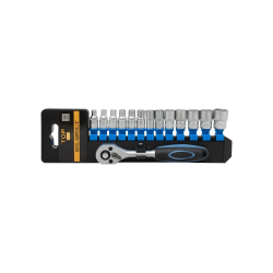 Ratel / Doppenset 11-Delig 4 t/m 14MM