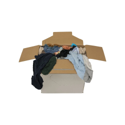 Doos Poetslappen 10KG Tricot Bont