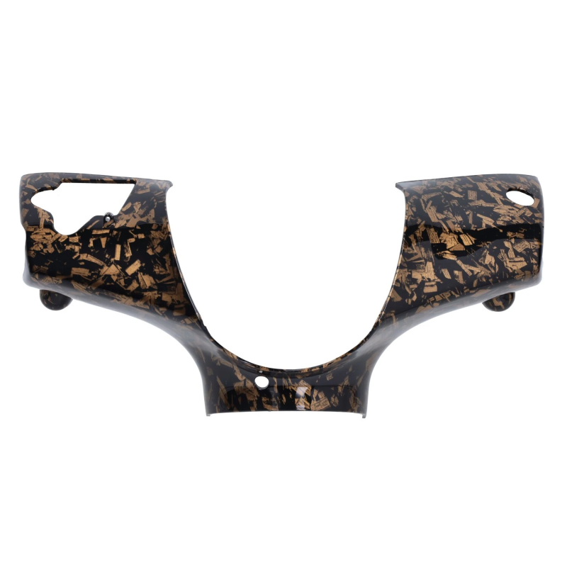 Kappenset Model SP Piaggio Zip 2000 5-Delig Flake Zwart / Goud
