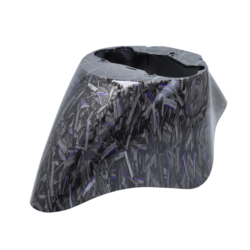Kappenset Model SP Piaggio Zip 2000 5-Delig Flake Zwart / Zilver / Paars