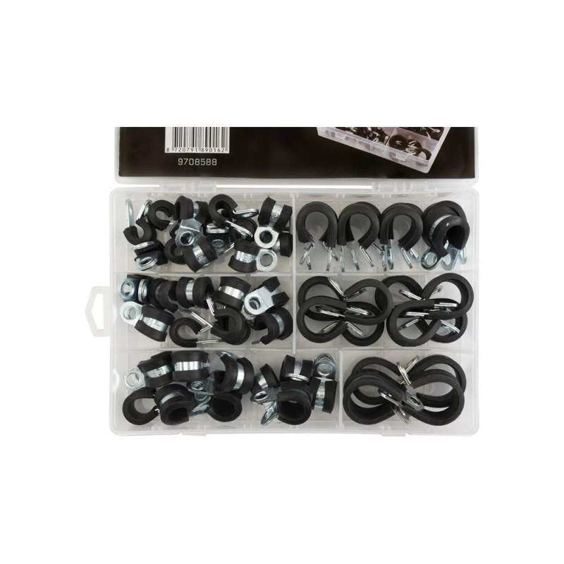 Leiding / Kabelklem Assortiment 52-Delig