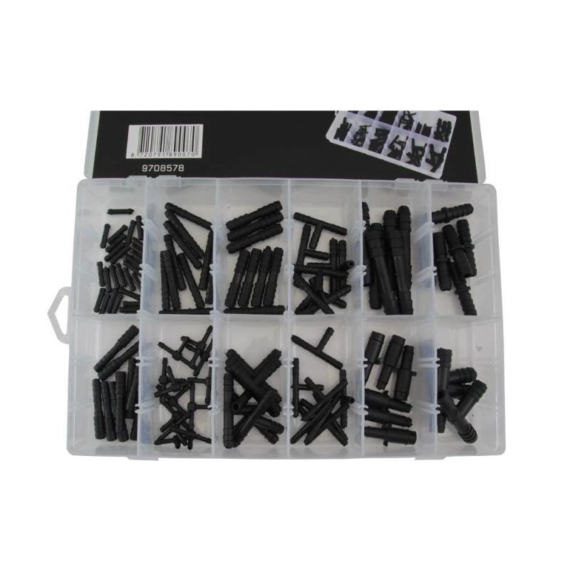 Benzine / Vacuum T-Stuk Assortiment 113-Delig