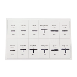 Benzine / Vacuum T-Stuk Assortiment 113-Delig